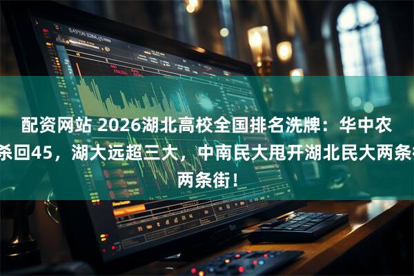 配资网站 2026湖北高校全国排名洗牌：华中农大杀回45，湖大远超三大，中南民大甩开湖北民大两条街！